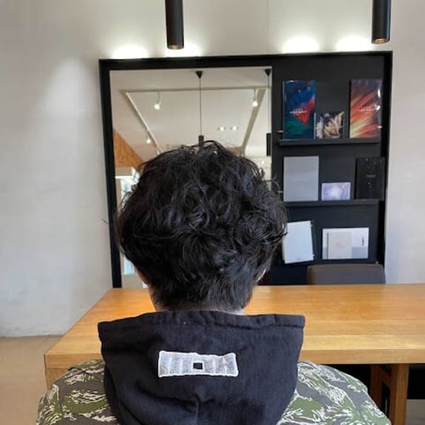 メンズデザインパーマ|Room RICHAIR