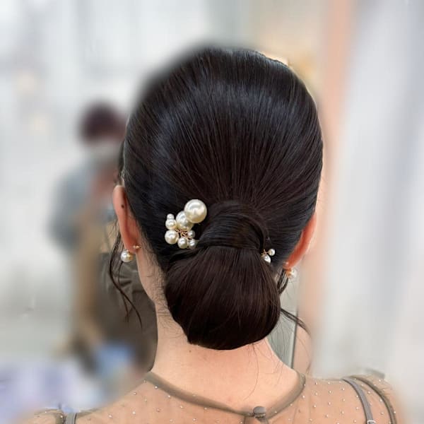 《あやね》ヘアセット/タイトシニヨン