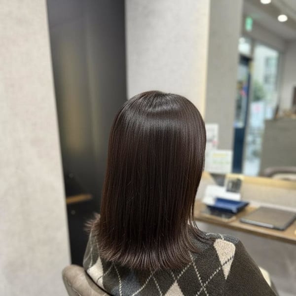 縮毛矯正×髪質改善