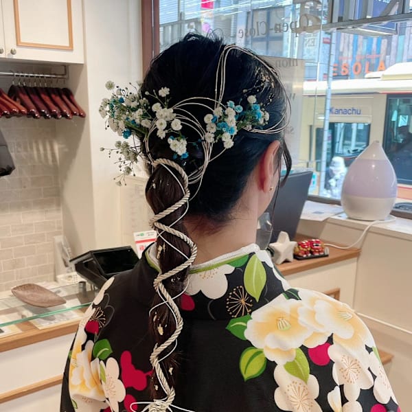 【Neolivekuta】卒業式着付けヘア【町田】