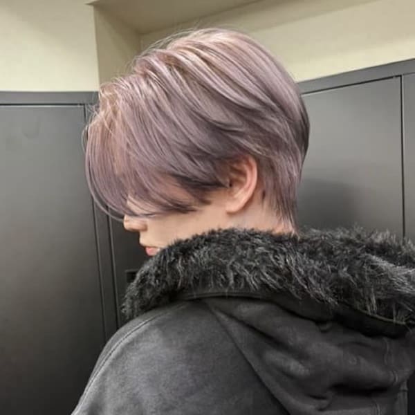 セクションカラー　デザインカラー　ケアブリーチカラー