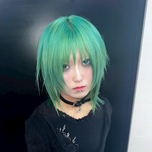 ワントーン デザインカラー ケアブリーチカラー 原宿