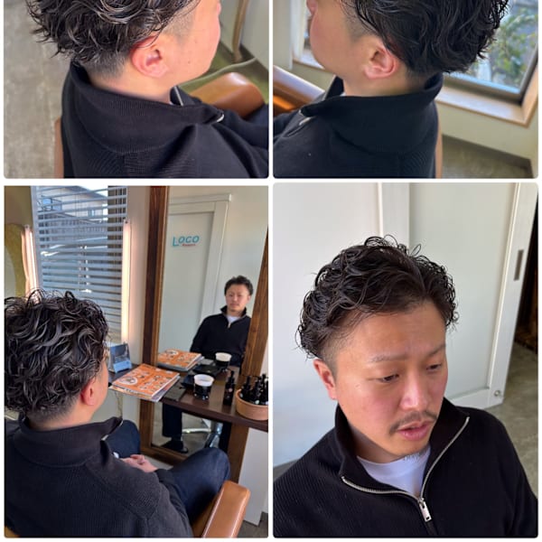 メンズパーマ