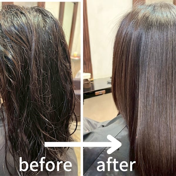 【生まれ変わる】大人の髪質改善 ★ 30代,40代, 50代