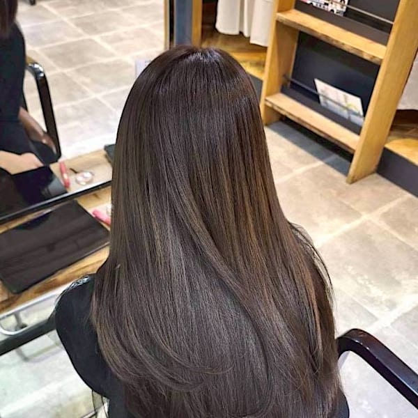 レイヤーカット艶ダークグレー/TOKIO/AMASIA/ケア