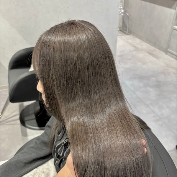 艶カラー＆ザクザクレイヤーカット/ダブルカラー髪質改善/札幌