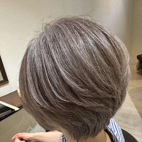 ショートハイライト|Neivs Hair 福工大駅前店