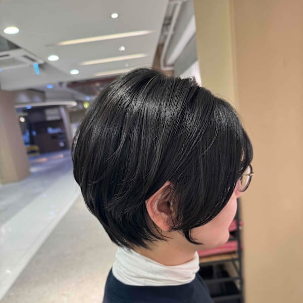 ショートボブ/カット/パーマ|EARTH coiffure beauté 国分寺店