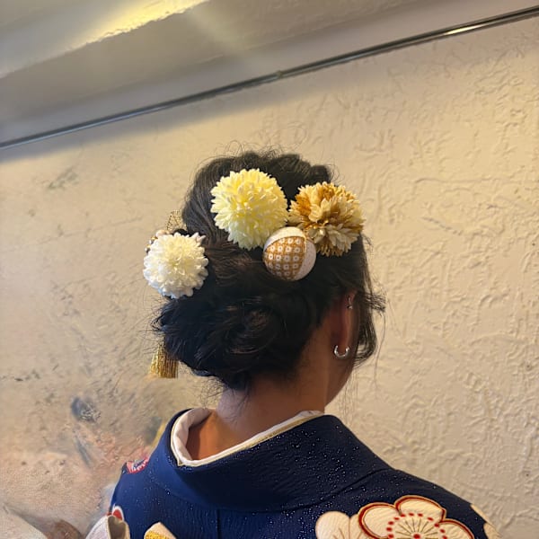和装ヘアアレンジ