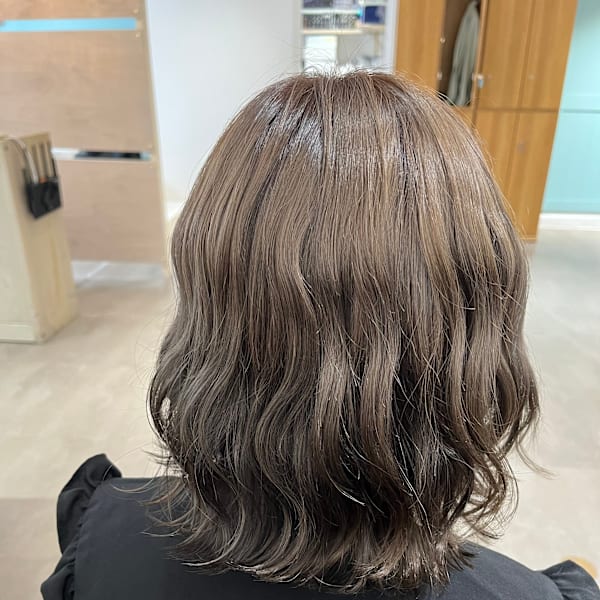 時短✕ナチュラルパーマ