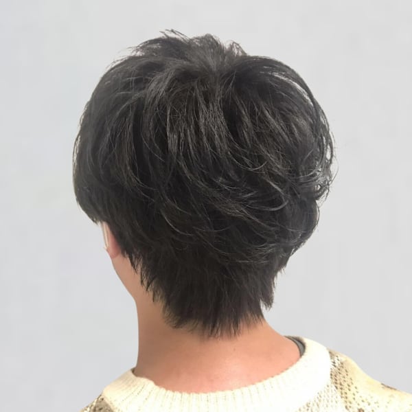 メンズカット 刈り上げ ビジネス マッシュ 20代 30代
