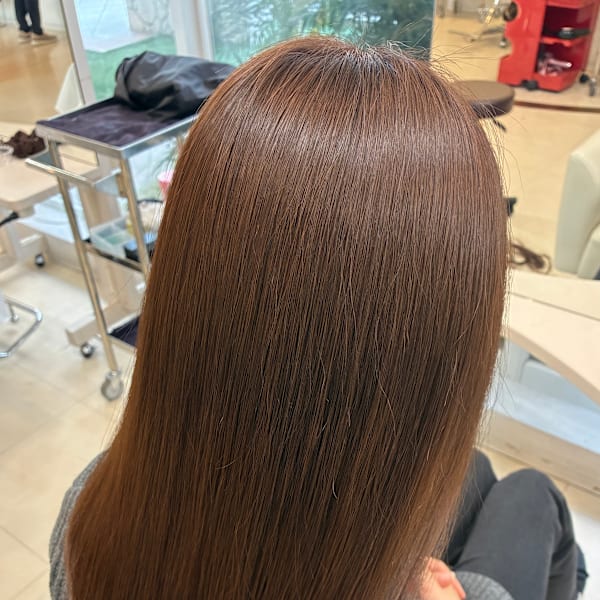 髪質改善ストレート