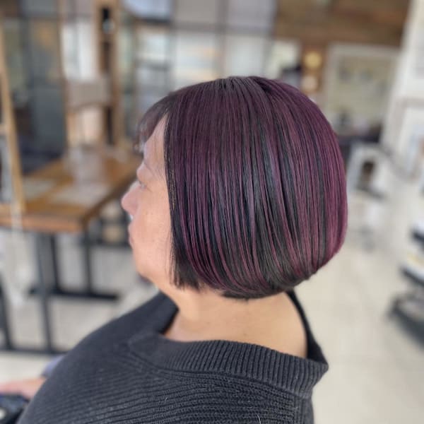 【松浦】アンブレラカラー　ボルドールビー|LUCK 辻堂