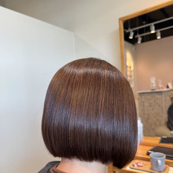 オートクチュール縮毛矯正／髪質改善