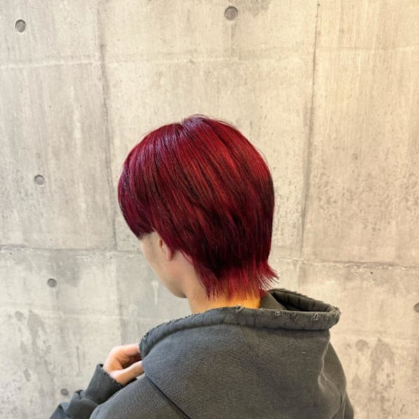 メンズレッド