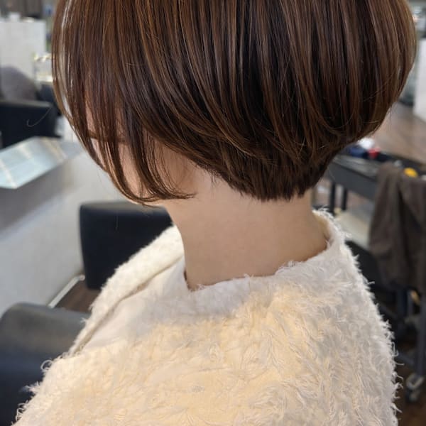 大人女子の垢抜けボブ|BLOCK hairmake