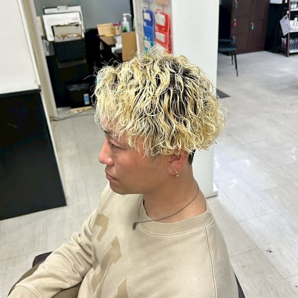 メンズパーマスタイル