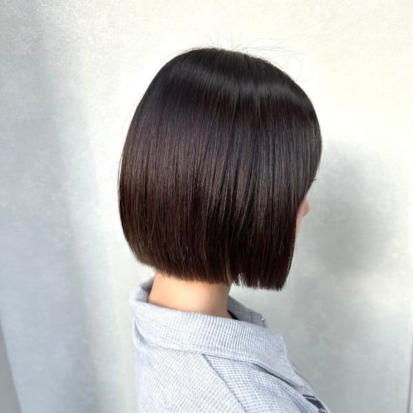 【西八王子】20cmカットで劇的チェンジ！艶髪タッセルボブ｜|full bloom