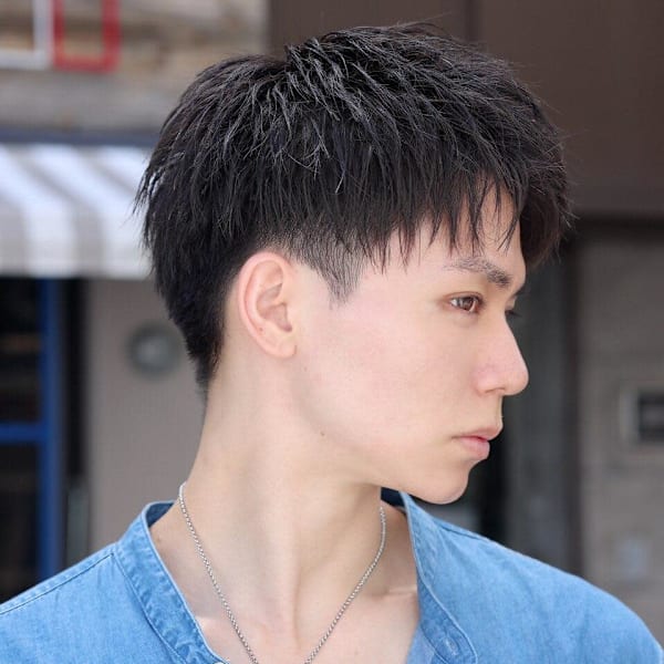 ラフハーフアップ