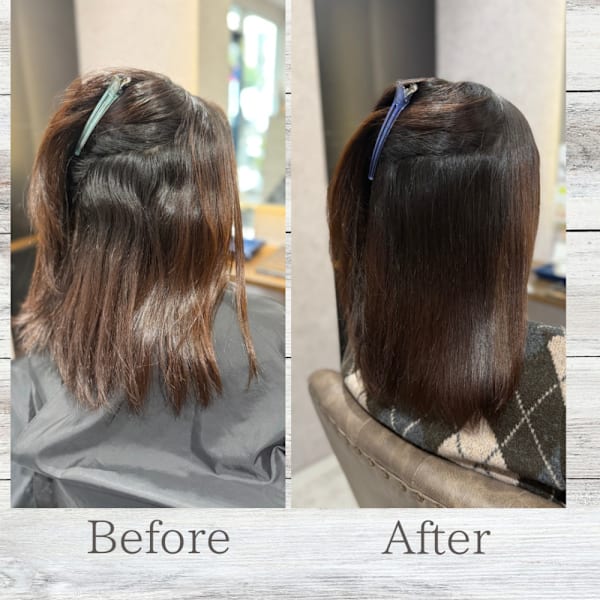 縮毛矯正×髪質改善