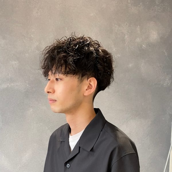 メンズ 職場でも馴染む 何 波巻きスパイラル