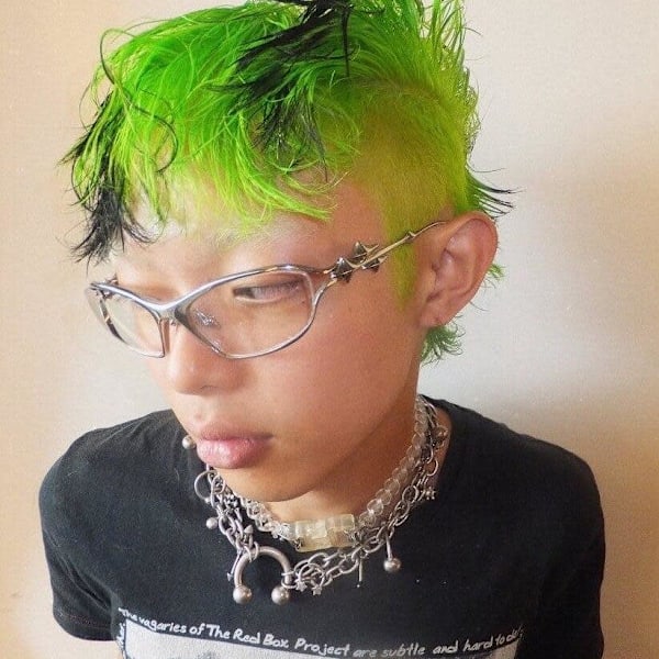 w color / cut　black mix design