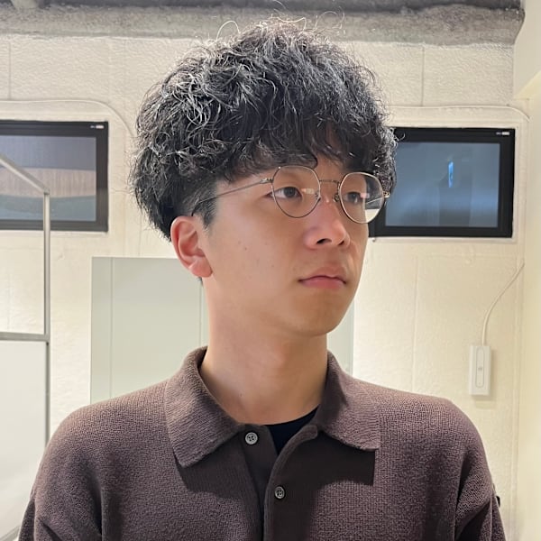 マッシュパーマ|LIC men's salon 南堀江