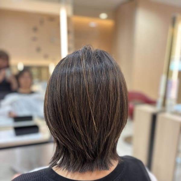 【伊勢原】30代以降の白髪ぼかし、髪質改善