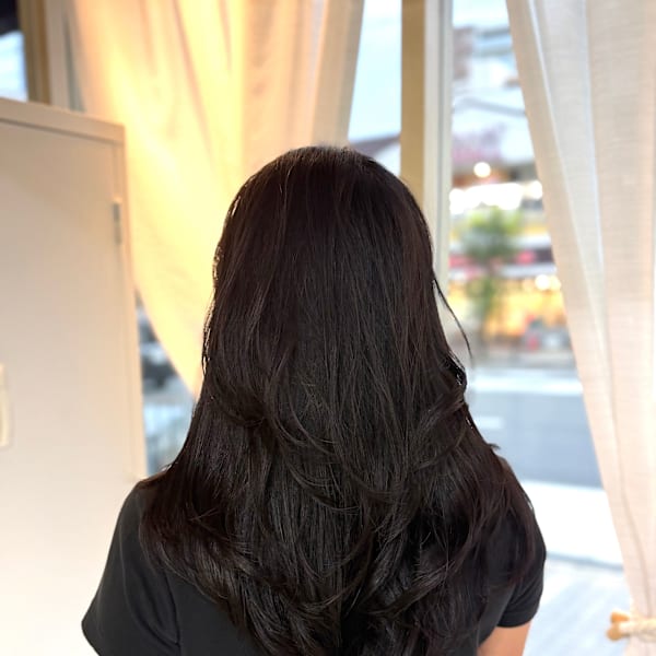 レイヤー/ウルフ/小顔カット