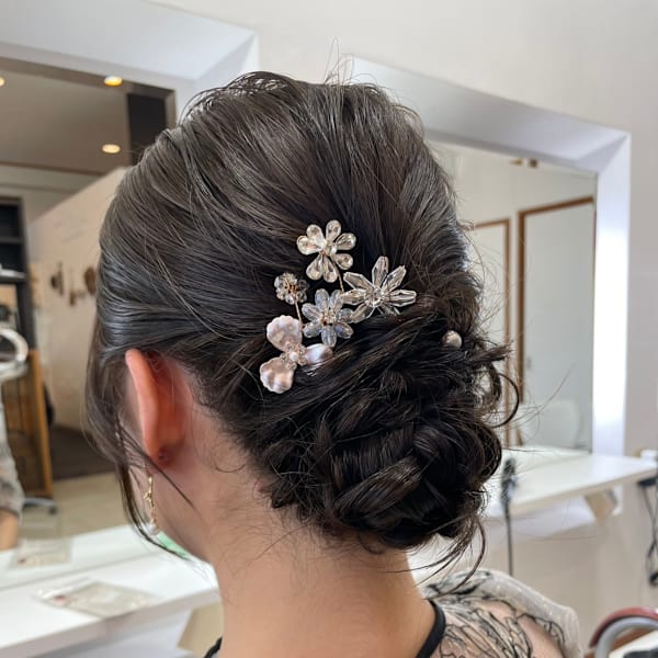 結婚式ヘアアレンジ|Hair VERDE