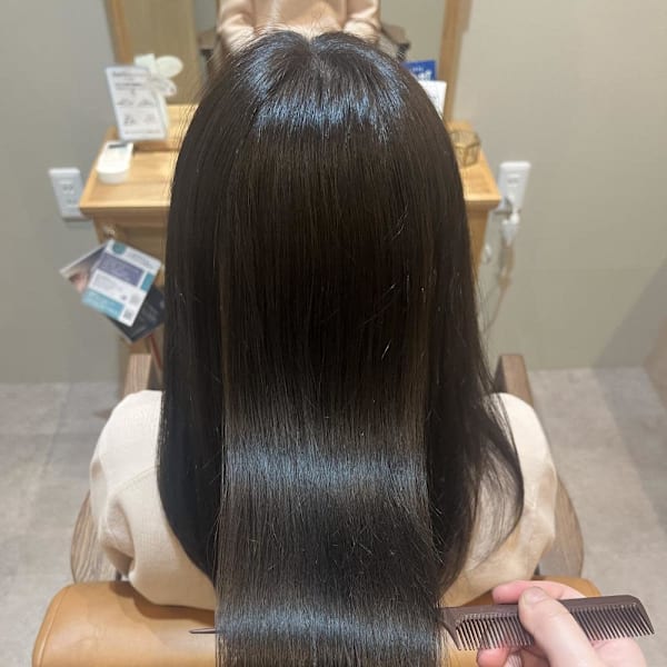 オリーブブラウン：２０代～６０代|半個室型美容室 Sourire 小倉店