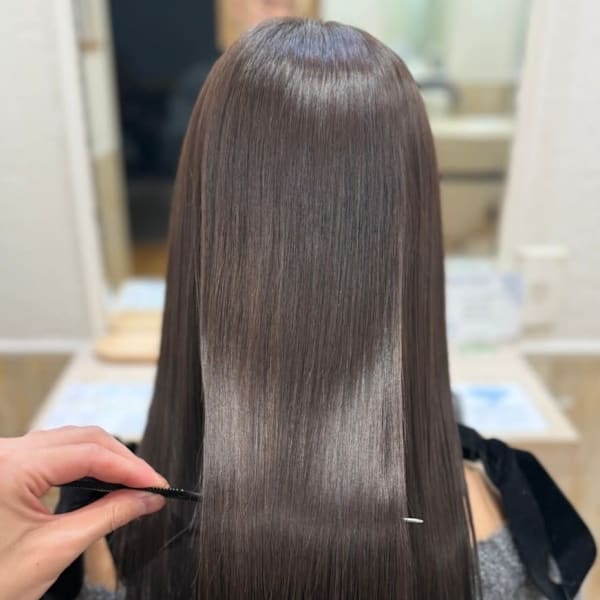 東林間髪質改善カミノキヲク×大人の艶アッシュグレー
