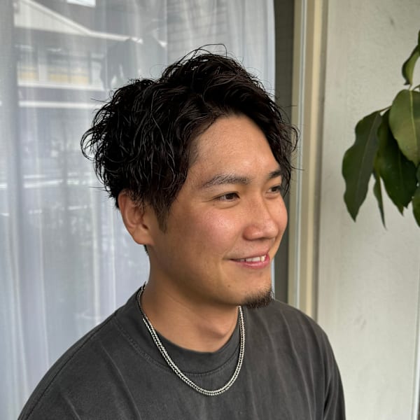 メンズ人気!ツイストスパイラルパーマ