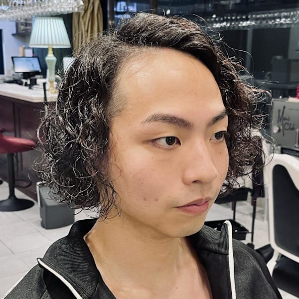 【20代 男性】ロンドンウェーブボブ(大宮/バーバー)