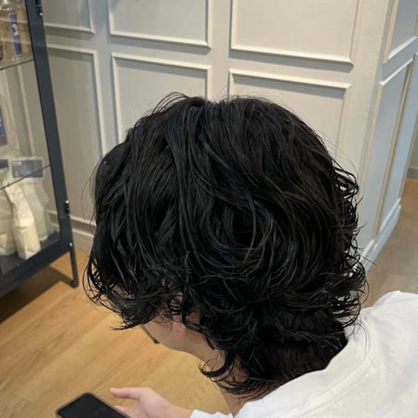 ウルフ/ニュアンスパーマ/(NOA)