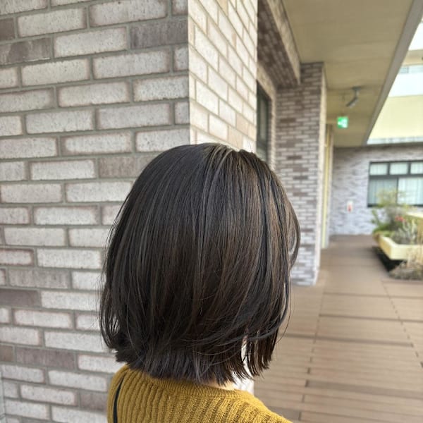 レイヤーボブ|半個室 rire hair 千早店