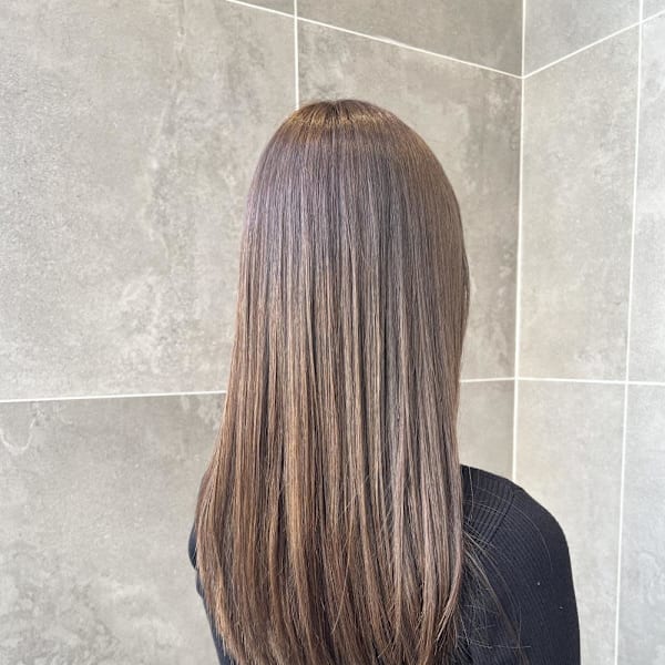 エクラリティトリートメント+髪質改善カラー