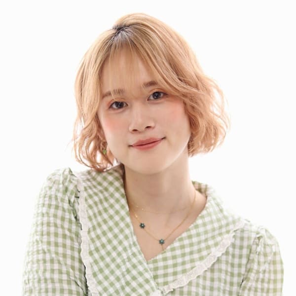 20代30代40代なみ巻きボブダブルイルミナカラー髪質改善