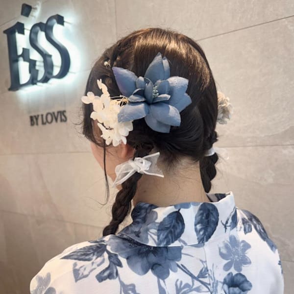 《honoka》ツイン編みおろし