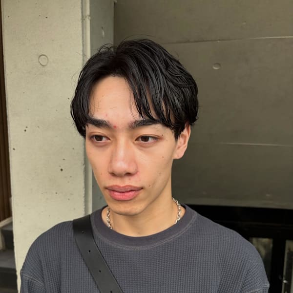 毛流れセンターパート/ニュアンスパーマ|ACT 表参道店