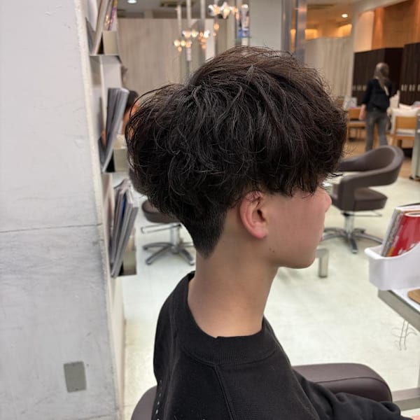 メンズ無造作パーマ|WiLL 西宮