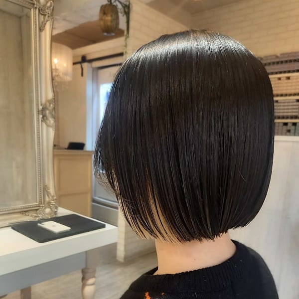 インナーカラーボブ