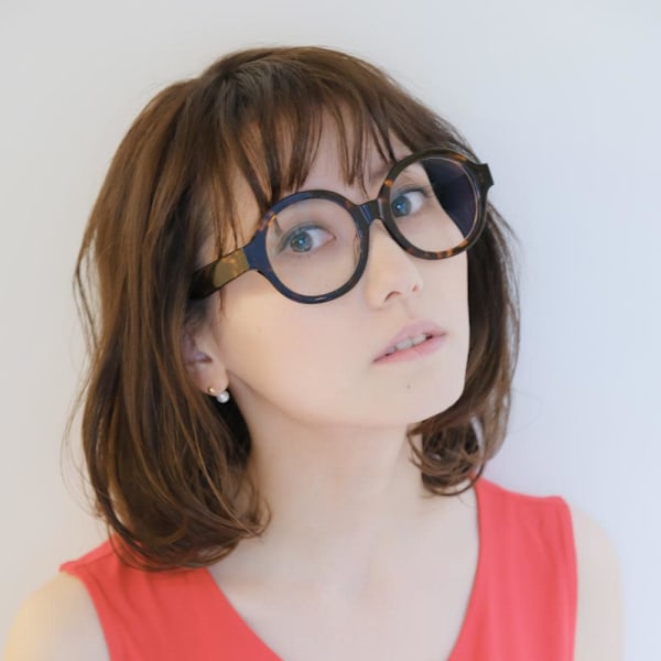 大人のミディアムボブ　30代40代50代白髪ぼかし