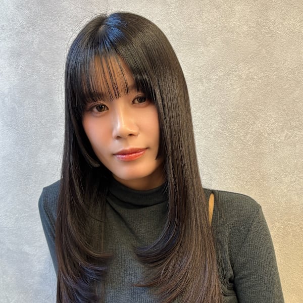 ロングレイヤー×Premium髪質改善