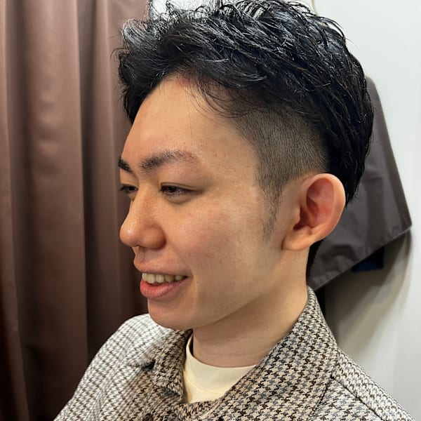 毛流れニュアンスピンパーマ|K-STYLE HAIR STUDIO麻布十番店