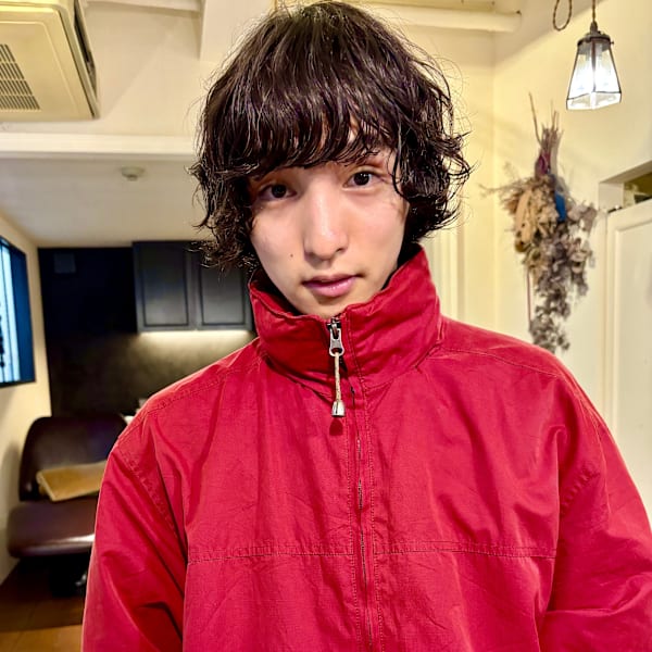 外国人風メンズパーマ|RoLLy hair design hiroshima