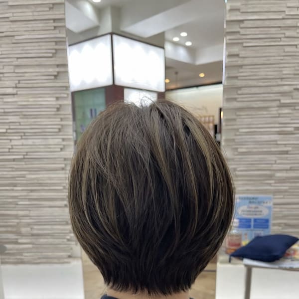 大人カラーカット