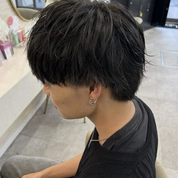 メンズマッシュカット無造作セット♪あゆむ