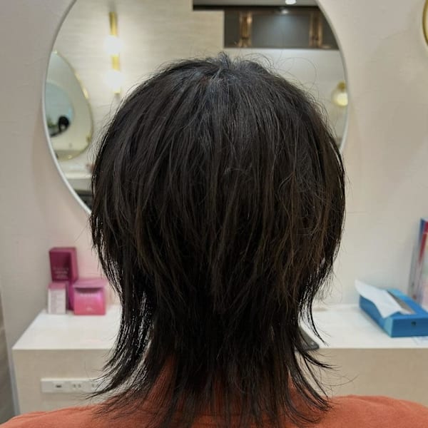 王道無造作ウルフカット♪あゆむ