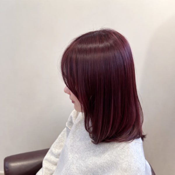 質感再整/ボルドーカラー/10代/20代/30代/40代